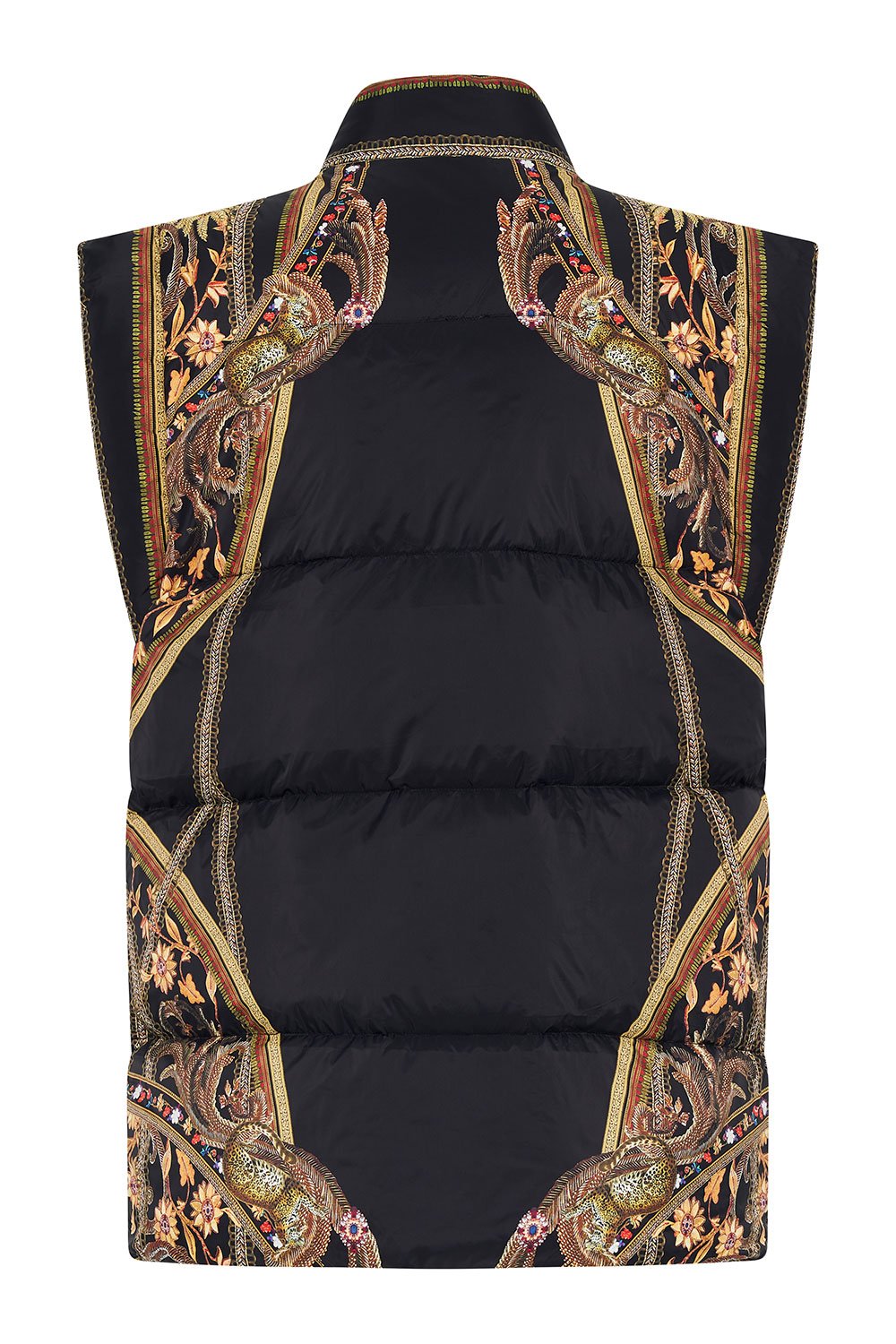 OVERSIZED PUFFER GILET BELLE OF THE BAROQUE