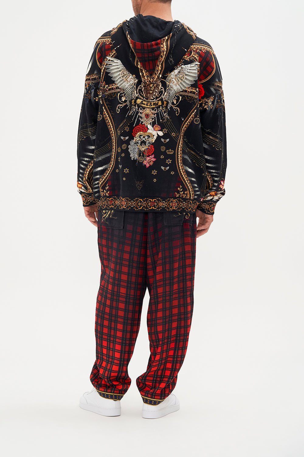 OVERSIZED RELAXED FIT HOODIE DO I ENTERTAIN YOU