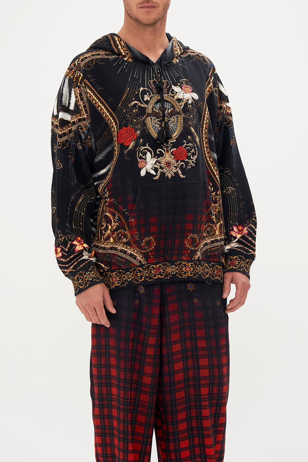 OVERSIZED RELAXED FIT HOODIE DO I ENTERTAIN YOU