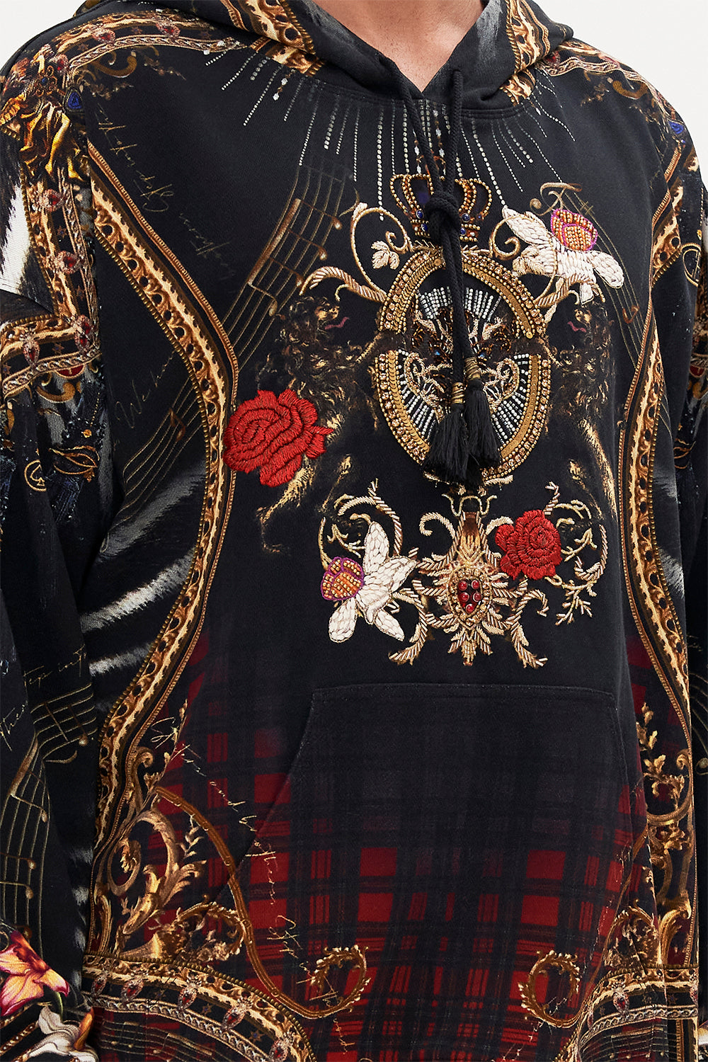 OVERSIZED RELAXED FIT HOODIE DO I ENTERTAIN YOU