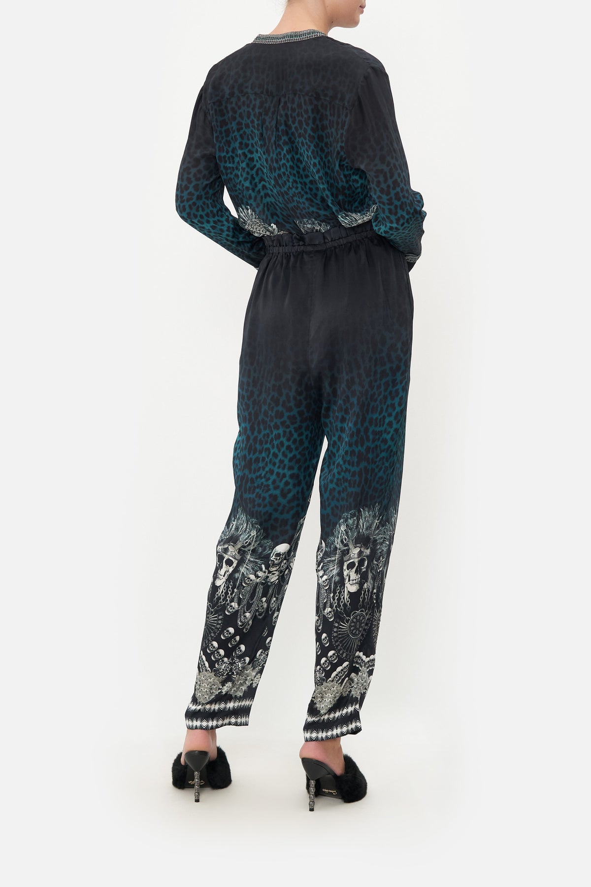 TUCK FRONT HAREM PANT ANIMAL ANARCHY
