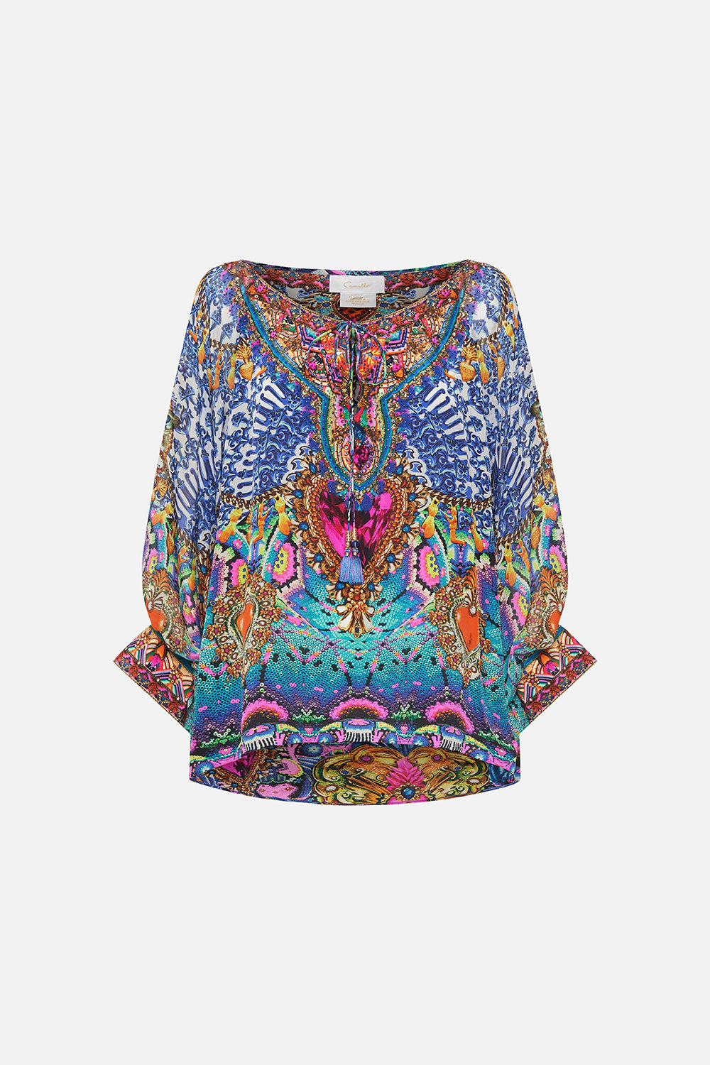 RAGLAN SLEEVE BLOUSE WITH CUFF LUCKY CHARMS