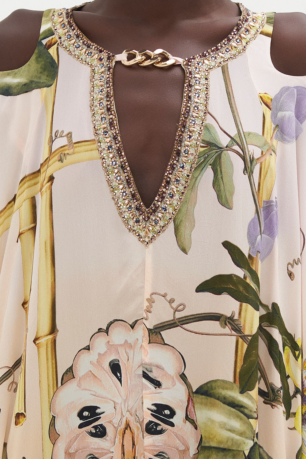 BATWING CUTOUT SHORT KAFTAN ORIGINAL SIN