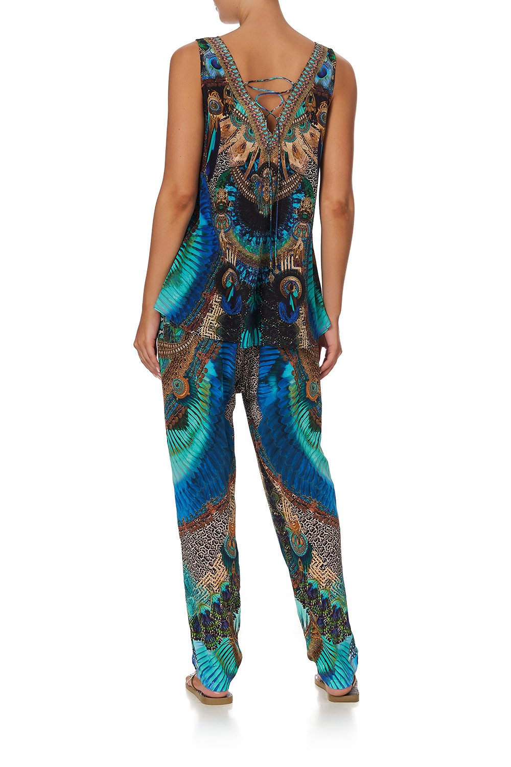 LACE UP TOP TEMPLE TEMPTRESS