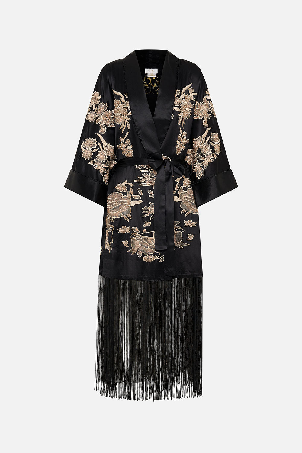 ROBE WITH NARROW COLLAR DANCE WITH DUENDE