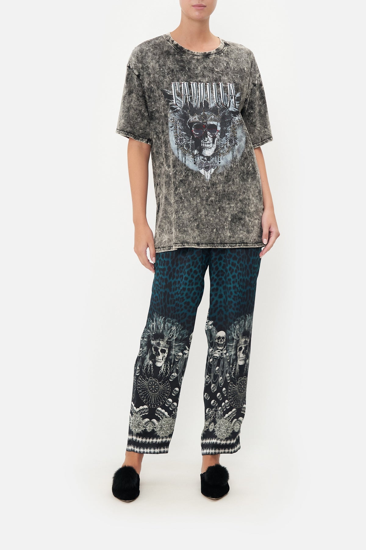 OVERSIZE BAND TEE ANIMAL ANARCHY