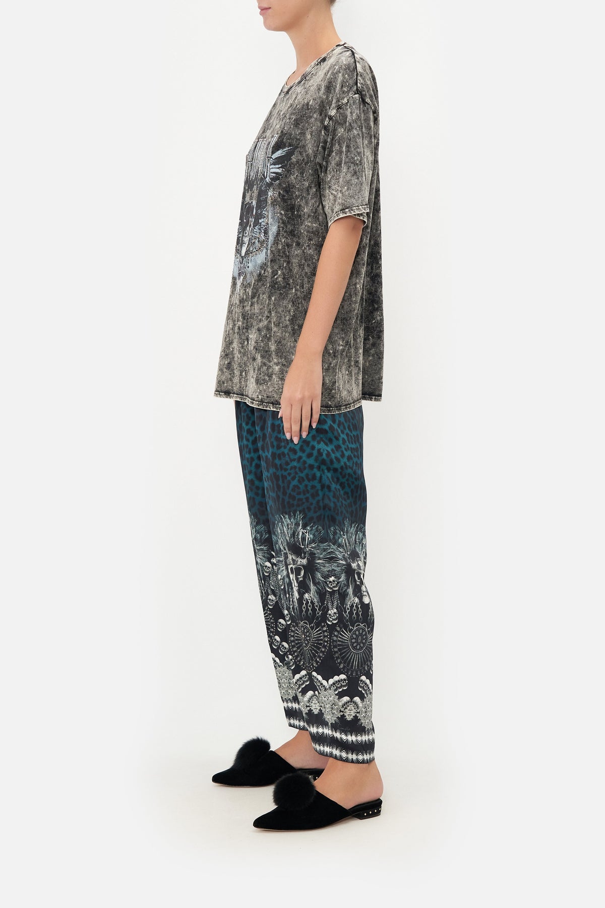 OVERSIZE BAND TEE ANIMAL ANARCHY