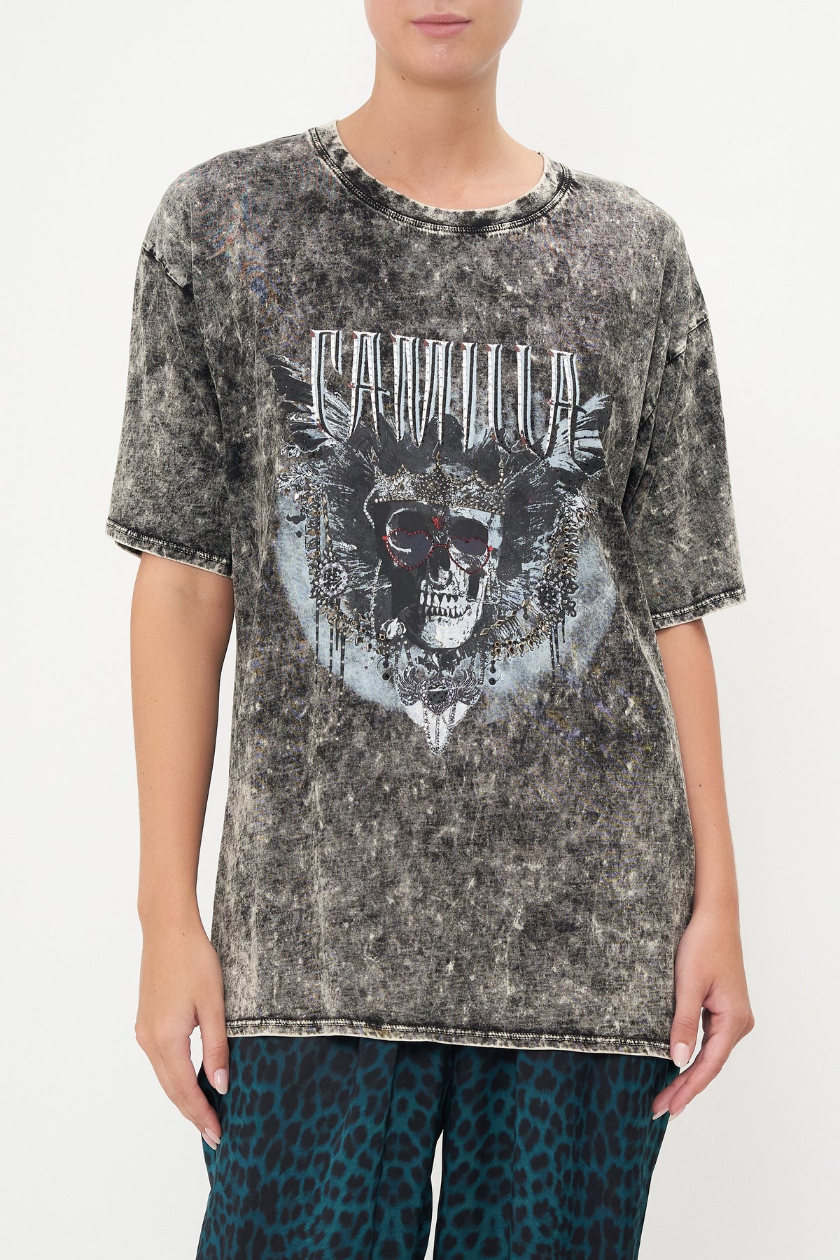 OVERSIZE BAND TEE ANIMAL ANARCHY