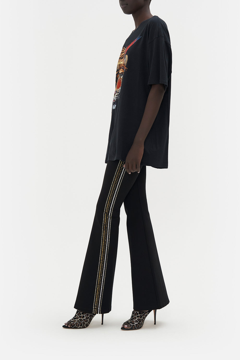 OVERSIZE BAND TEE NATURAL INSTINCT