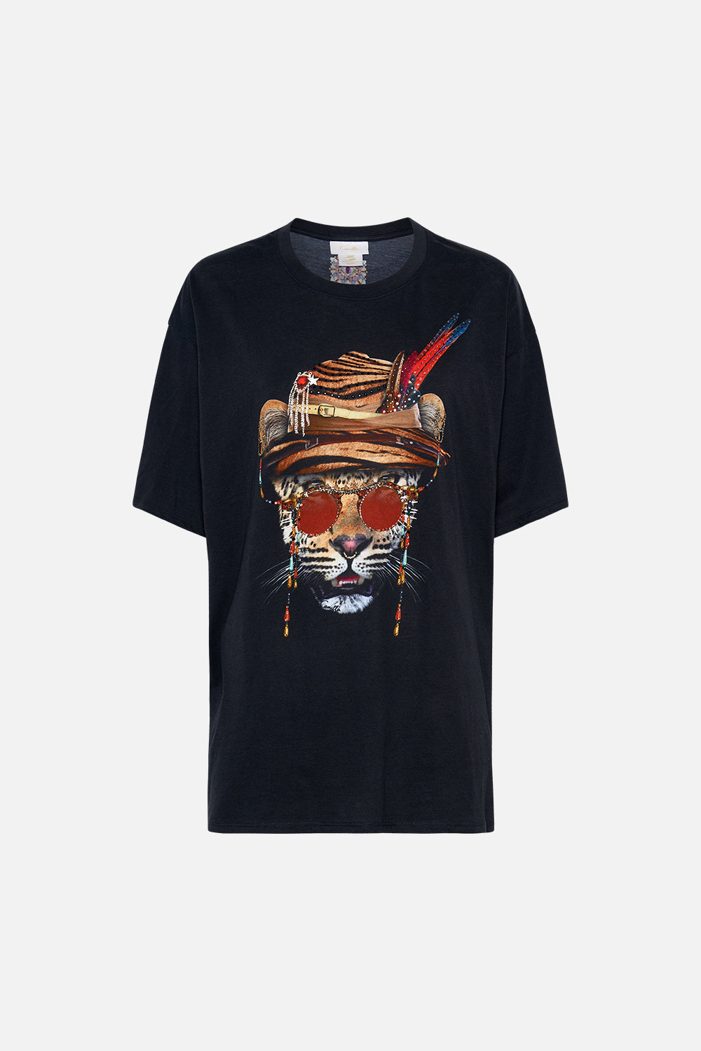 OVERSIZE BAND TEE NATURAL INSTINCT