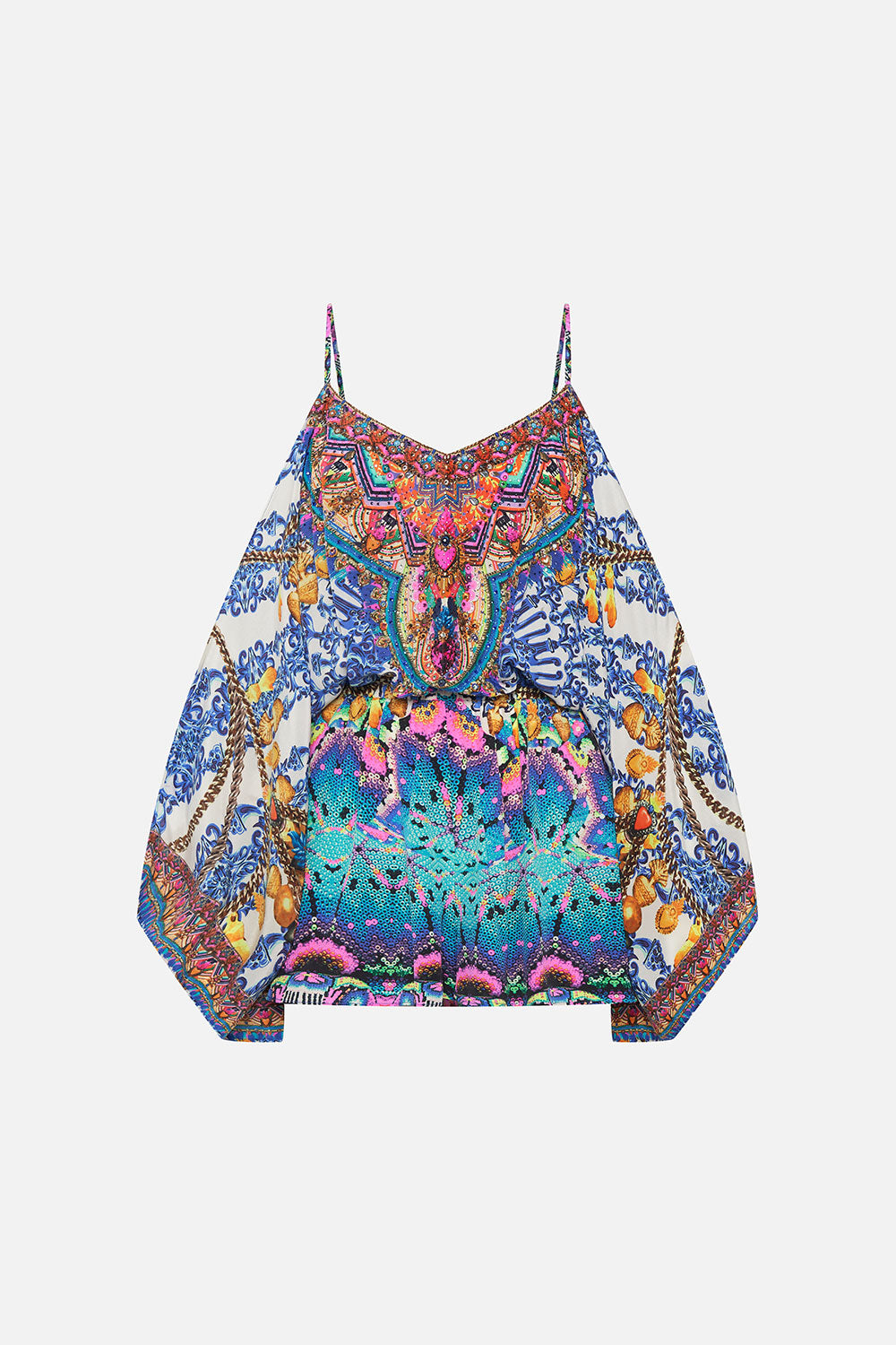 DROP SHOULDER PLAYSUIT LUCKY CHARMS