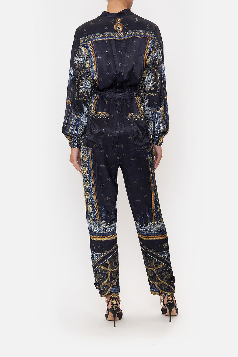 DRAWSTRING ZIP JUMPSUIT FOREVER FAMILY