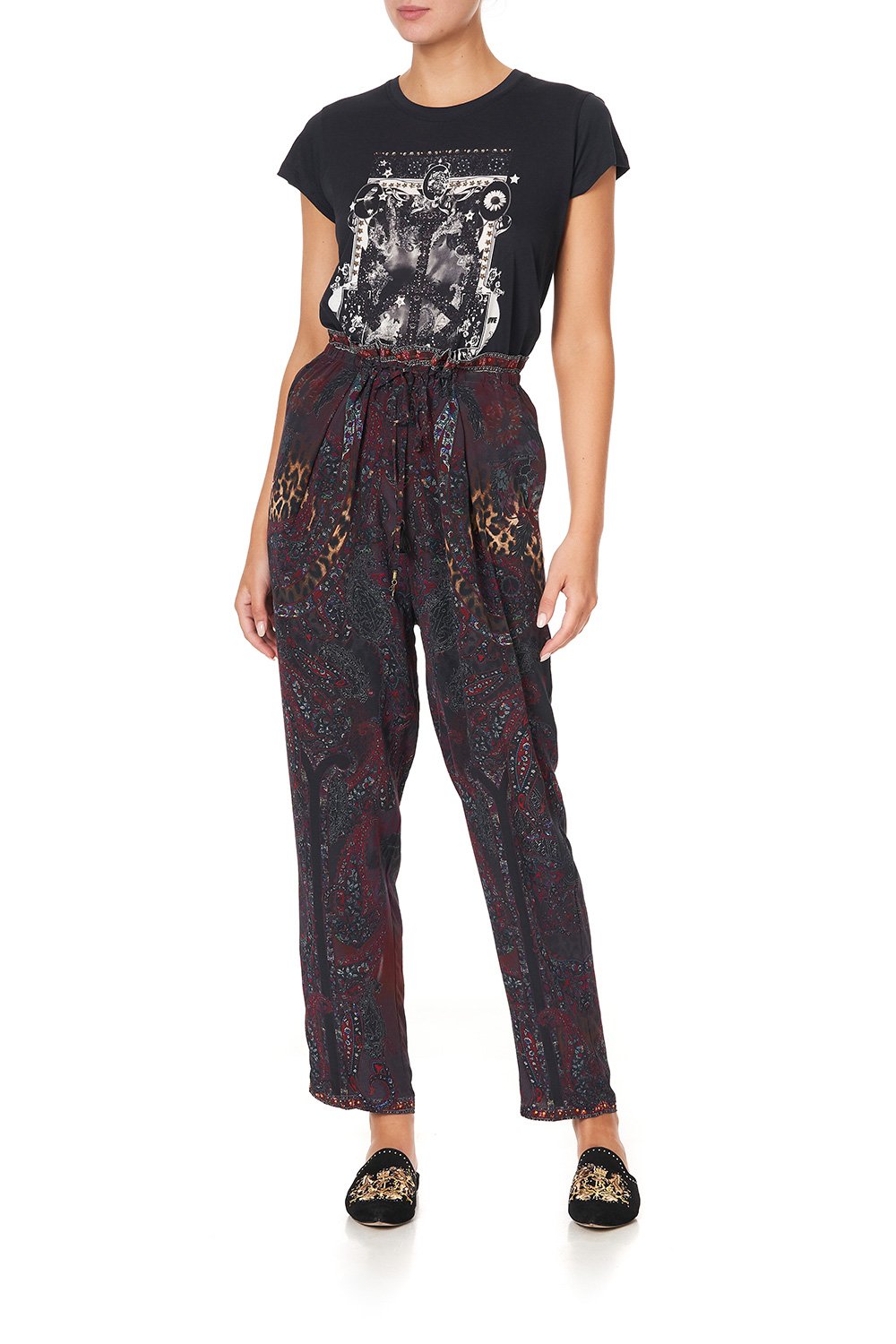 TUCK FRONT HAREM PANT THE SMOKING LOUNGE