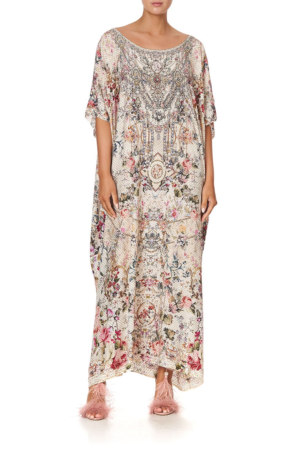 ROUND NECK KAFTAN LONDON LOOMS