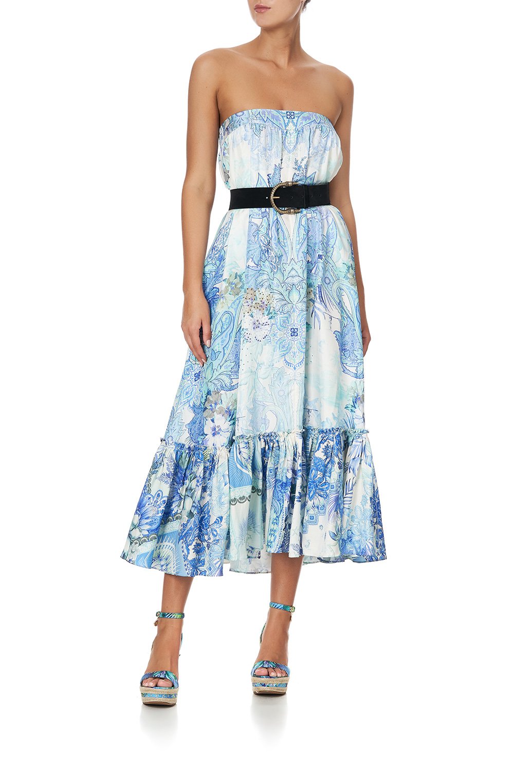 RUFFLE HEM SKIRT CALI DREAMING