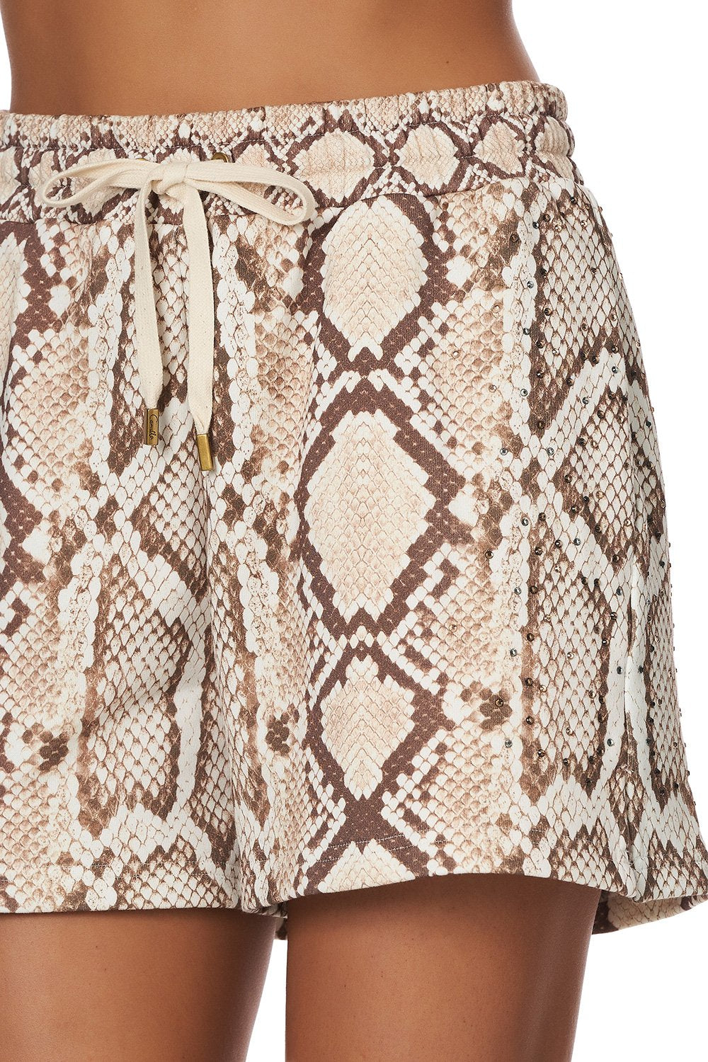 JERSEY TRACK SHORT GAZE OF MEDUSA