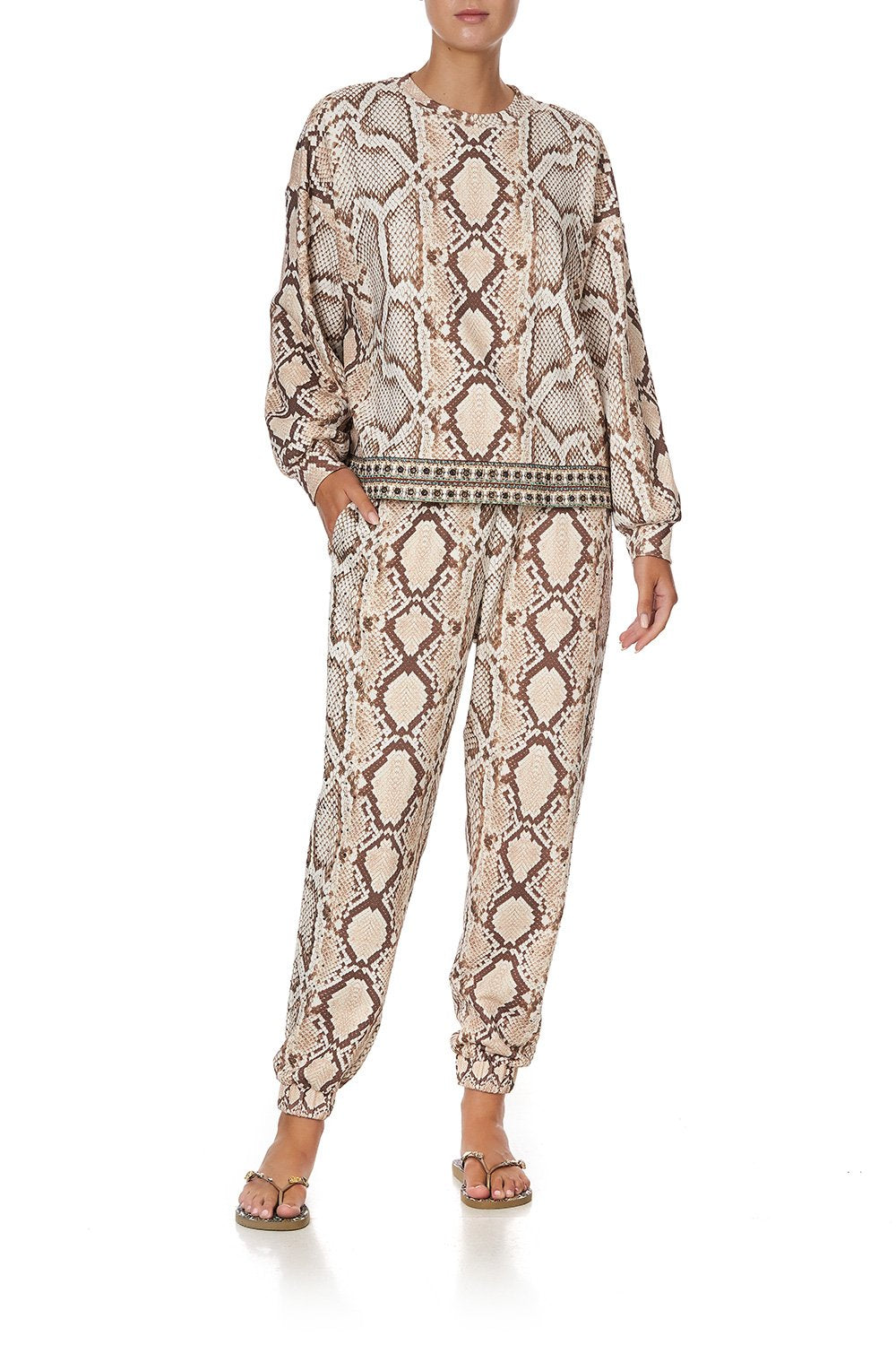 JERSEY TRACK PANT GAZE OF MEDUSA