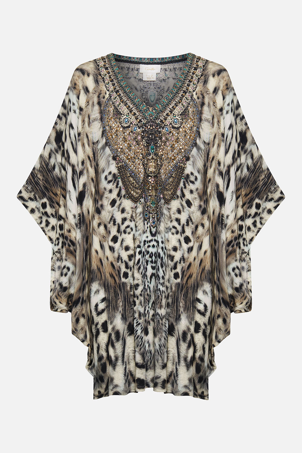 BAT SLEEVE DRESS SNOW WHISPERS LOUNGE