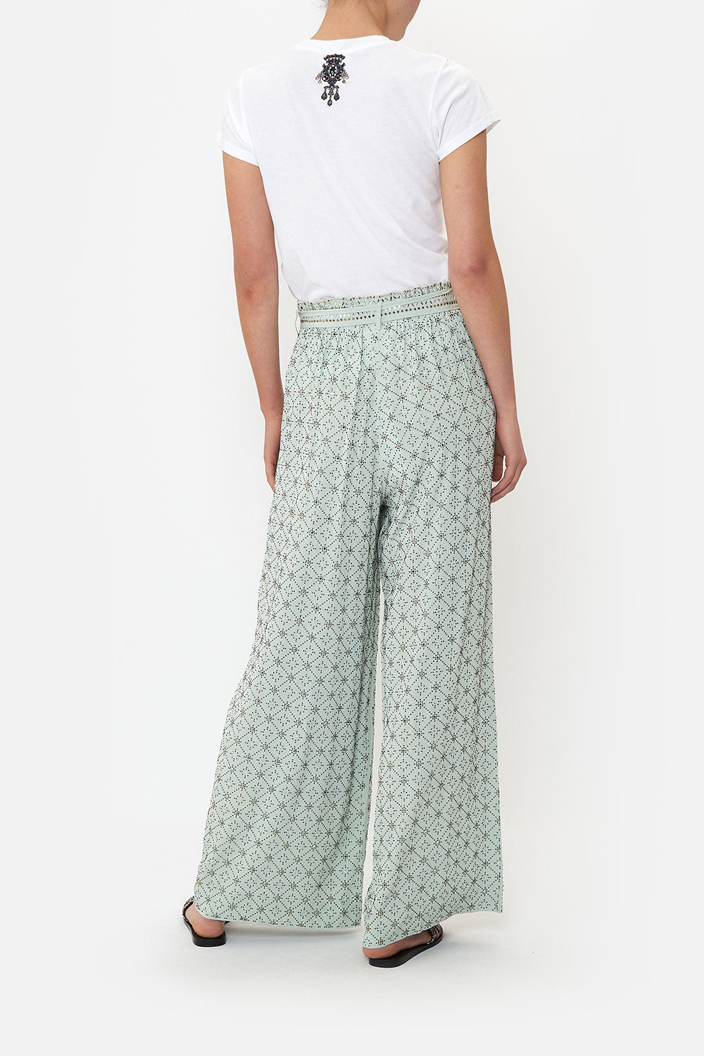 SLIM FIT  ROUND NECK T-SHIRT SHADOWS OF ARMADA