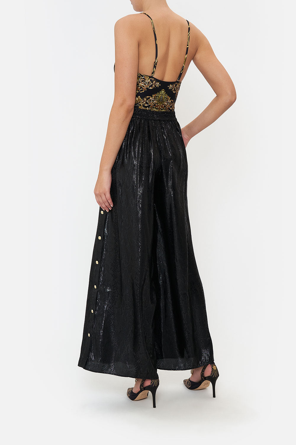 SIDE BUTTON UP PANT SHADOWS OF ARMADA