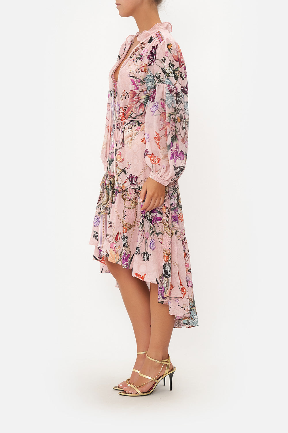 BLOUSON HIGH LOW DRESS MAD AS A SNAKE