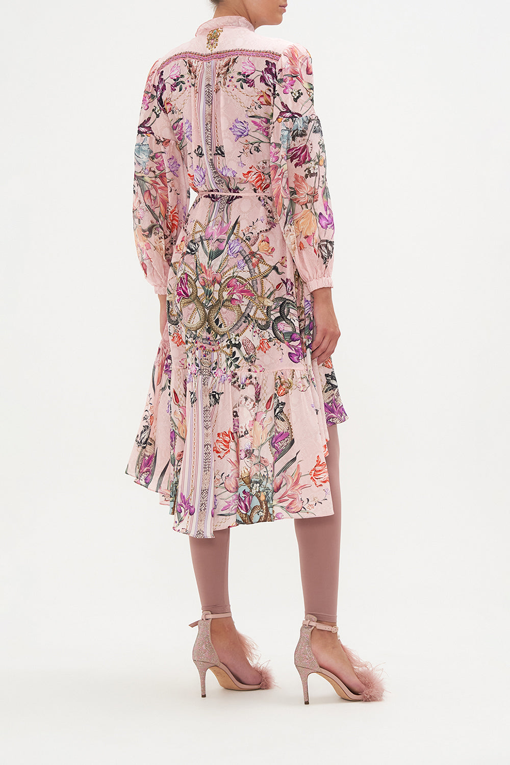 BLOUSON HIGH LOW DRESS MAD AS A SNAKE