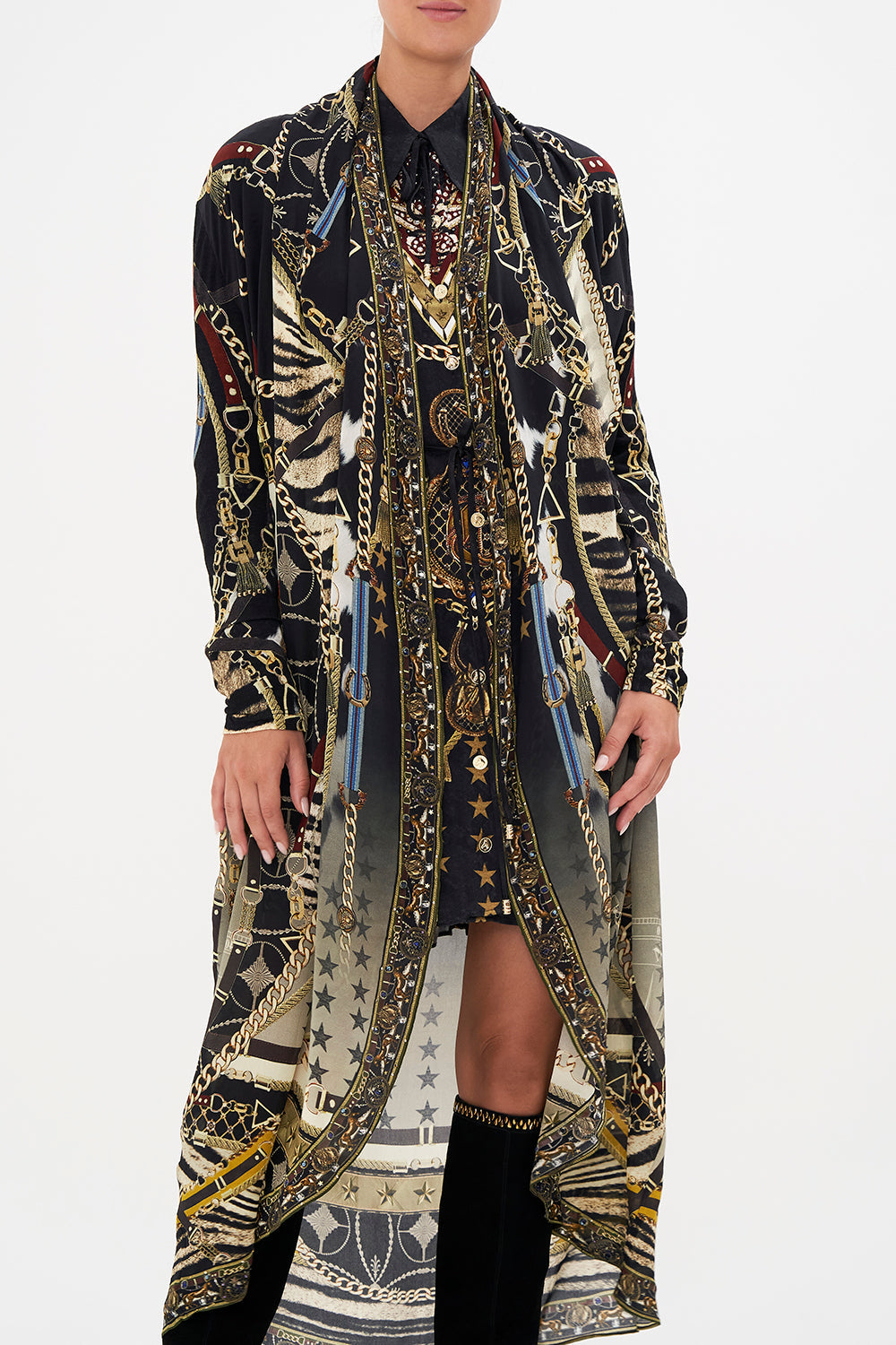 LONG CASUAL JACKET WITH POCKETS BOSS OF THE BRUMBIES