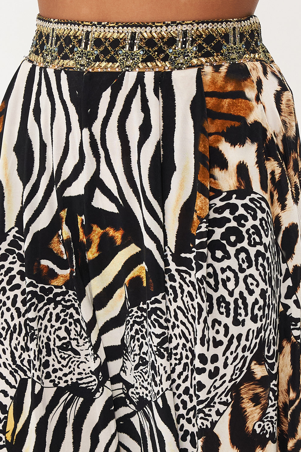 JERSEY DRAPE PANT WITH POCKET WHATS NEW PUSSYCAT