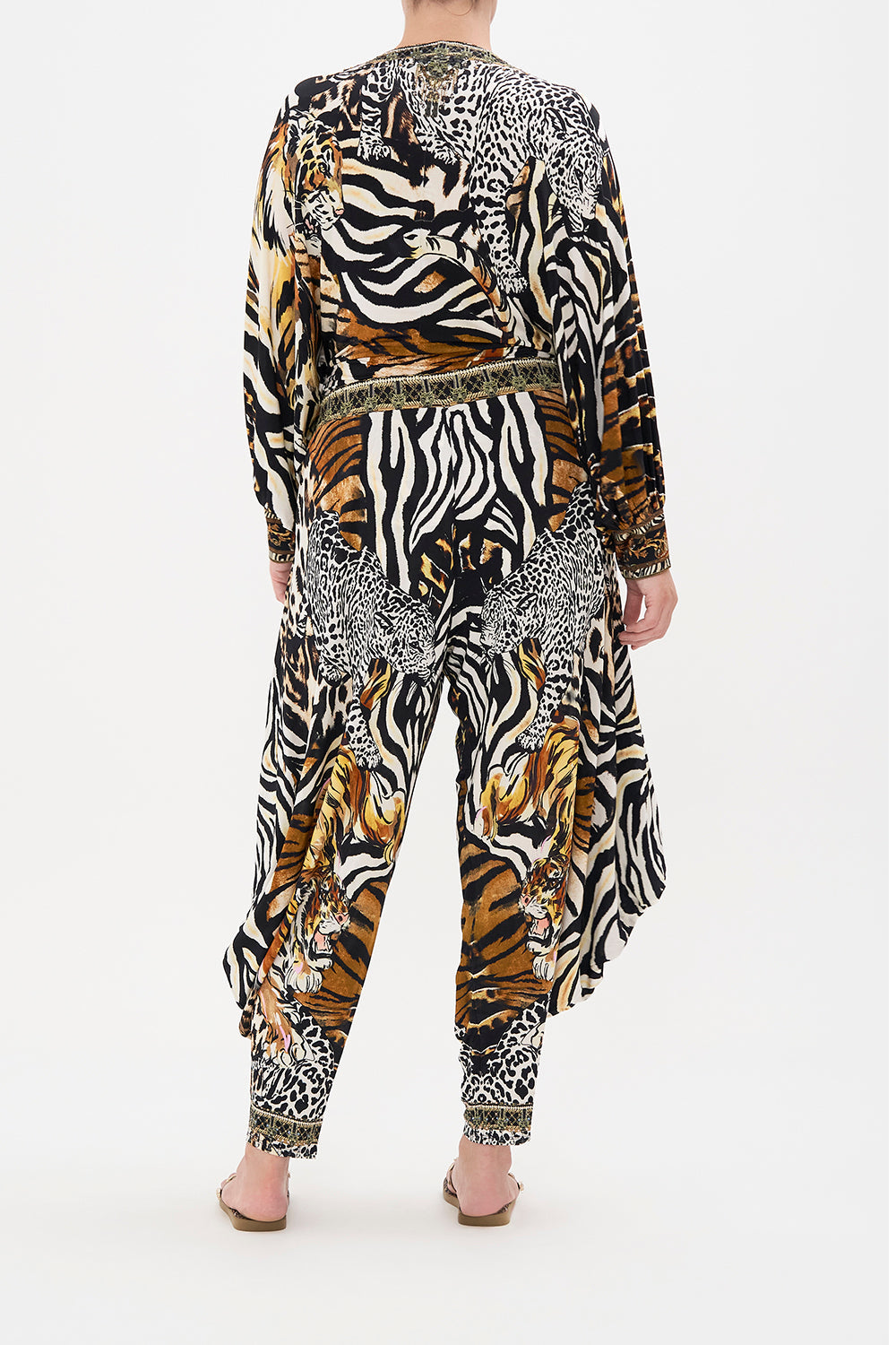 JERSEY DRAPE PANT WITH POCKET WHATS NEW PUSSYCAT