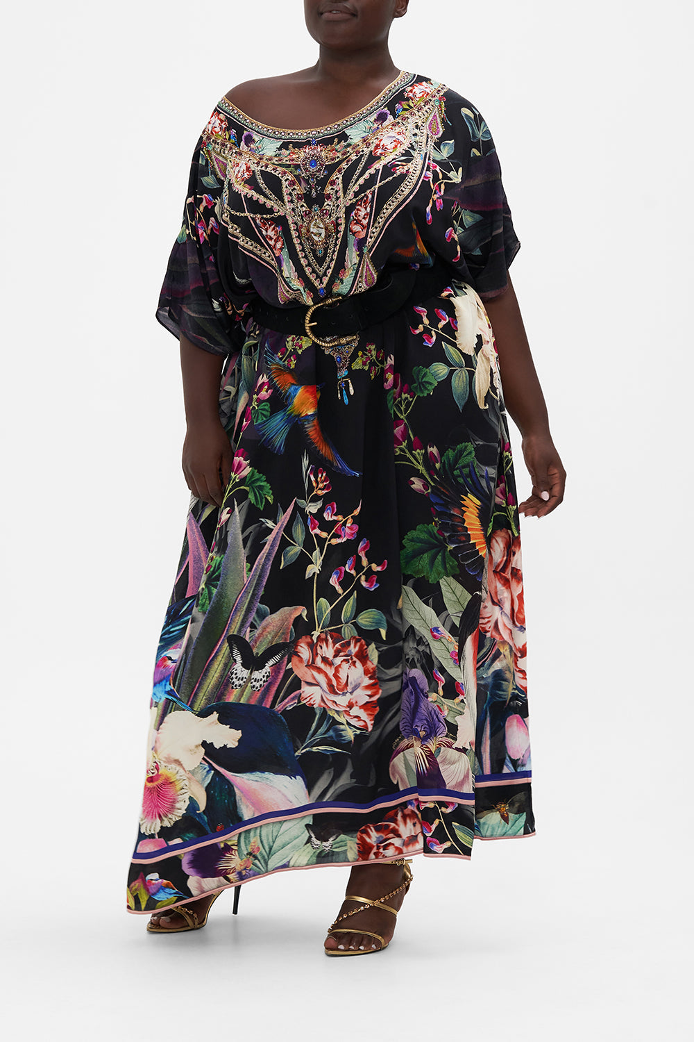 ROUND NECK KAFTAN PARADISO PLACE