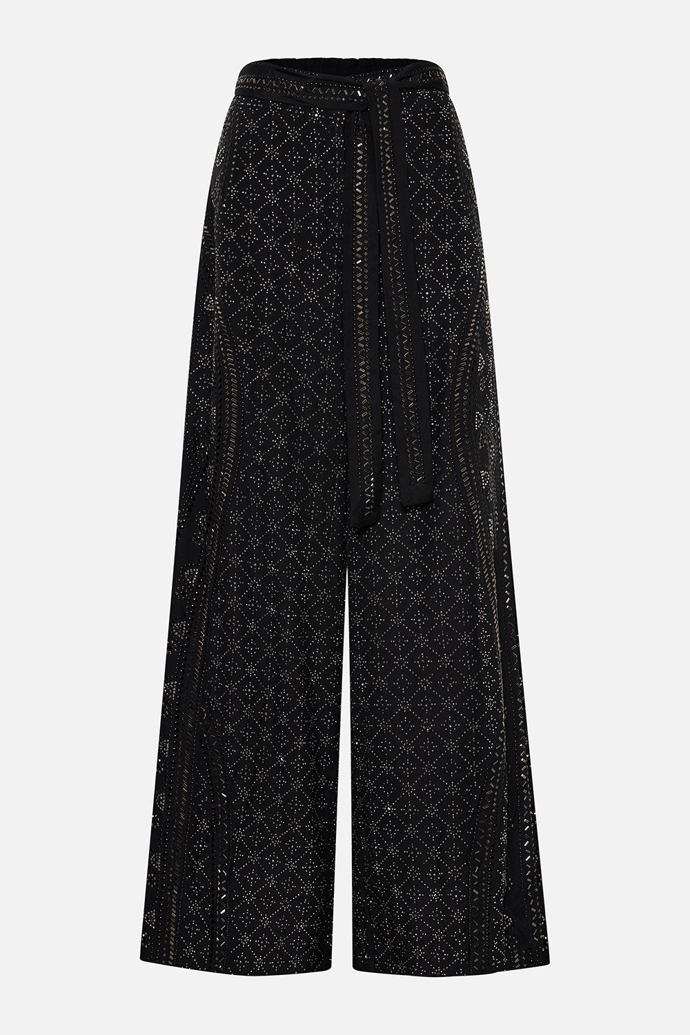 PAPERBAG WAIST WIDE LEG PANT LUXE ESPIRITU