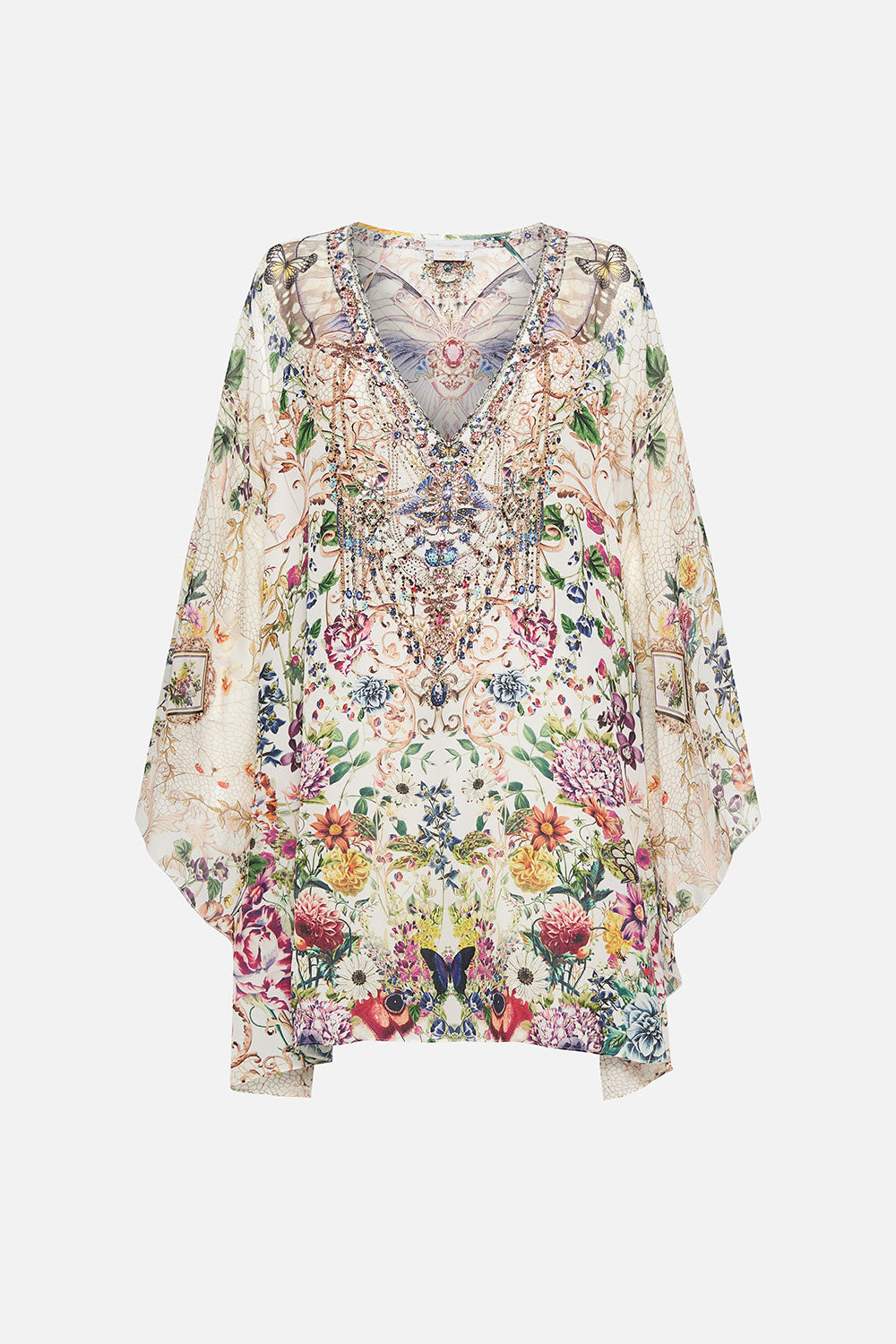 RAGLAN SLEEVE FLARED KAFTAN QUEENS BEE HIVE