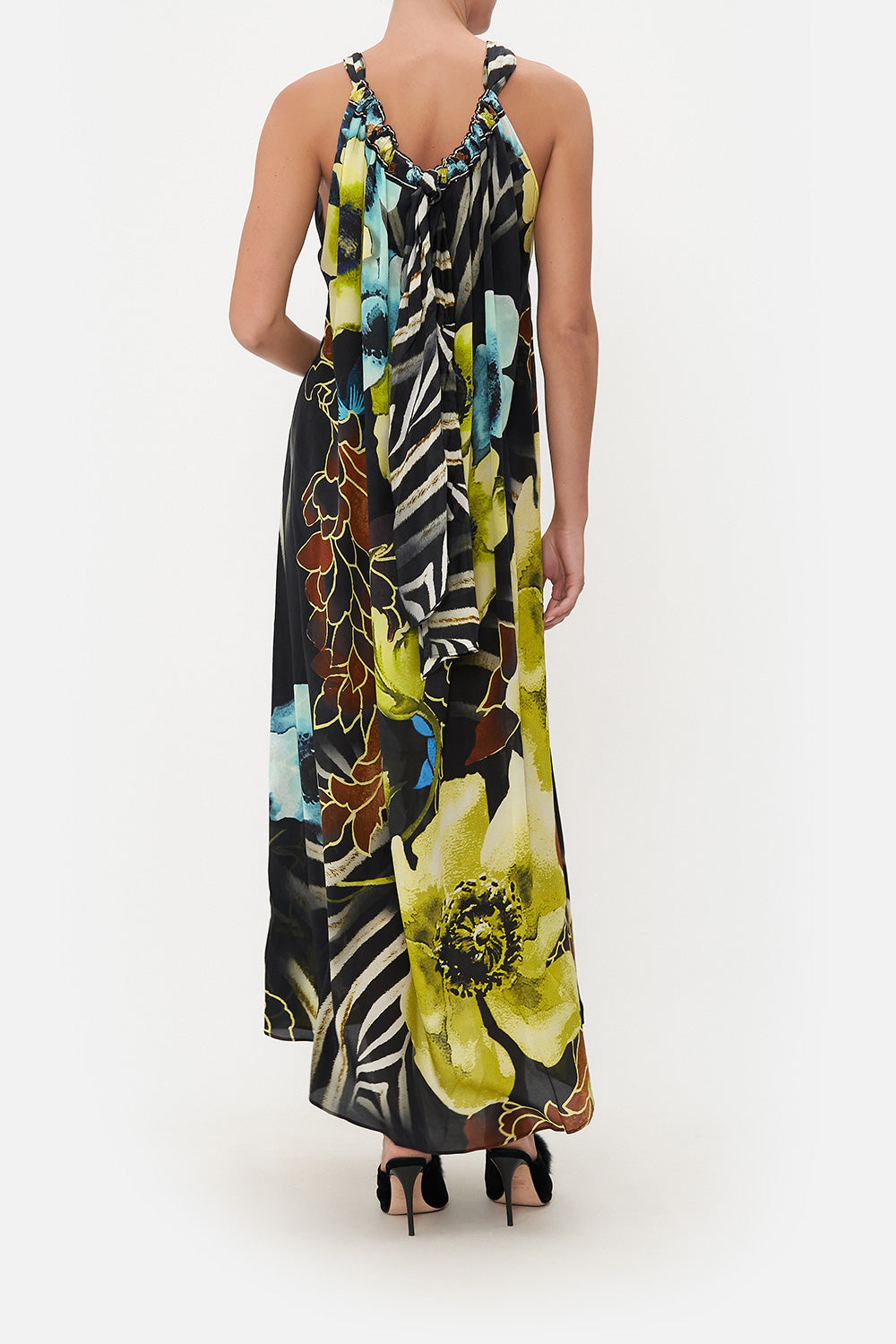 DRAWSTRING DRESS POPPY DIVINE