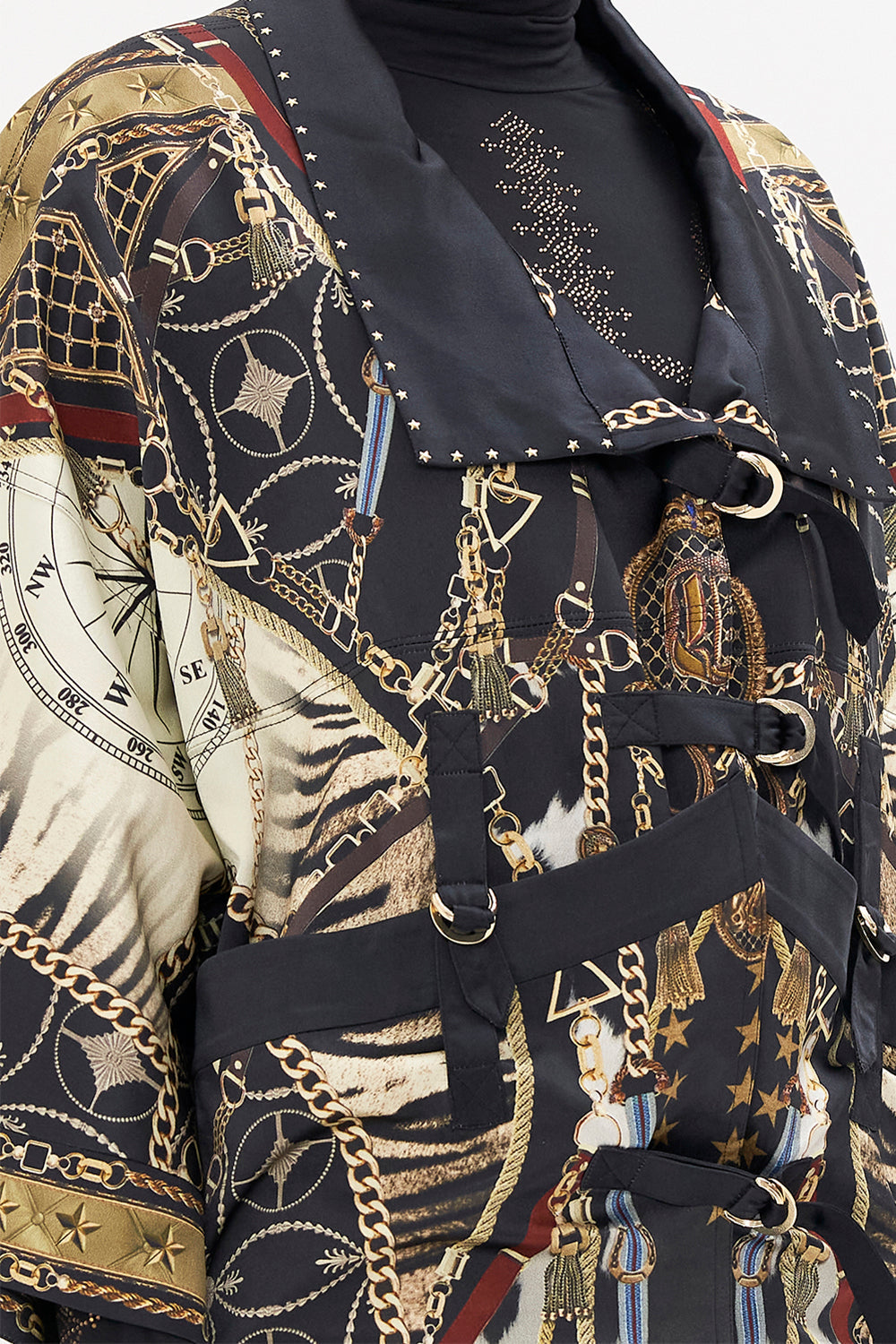 DROP SLEEVE PANELLED JACKET BOSS OF THE BRUMBIES