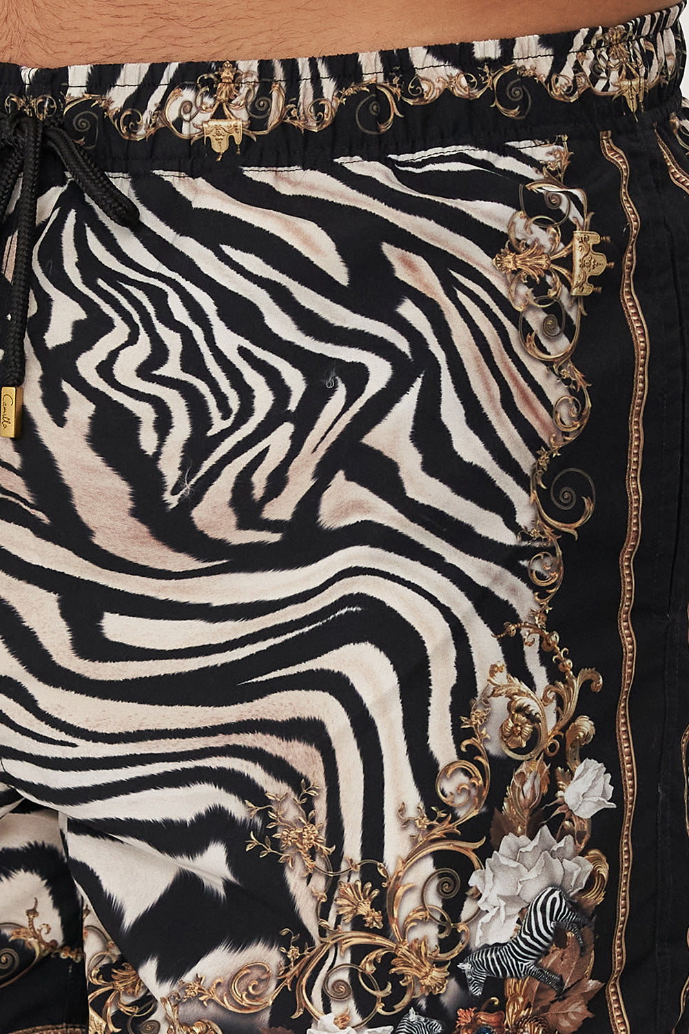 ELASTIC WAIST BOARDSHORT EARN YOUR STRIPES