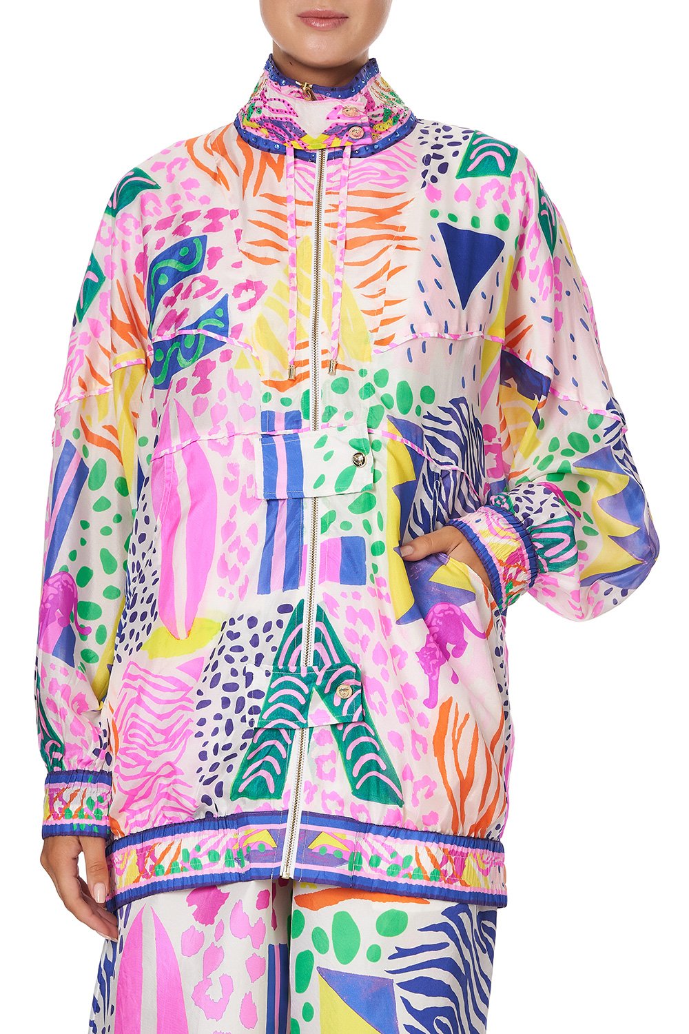 PANELLED YOKE PARKA BONZA BABE