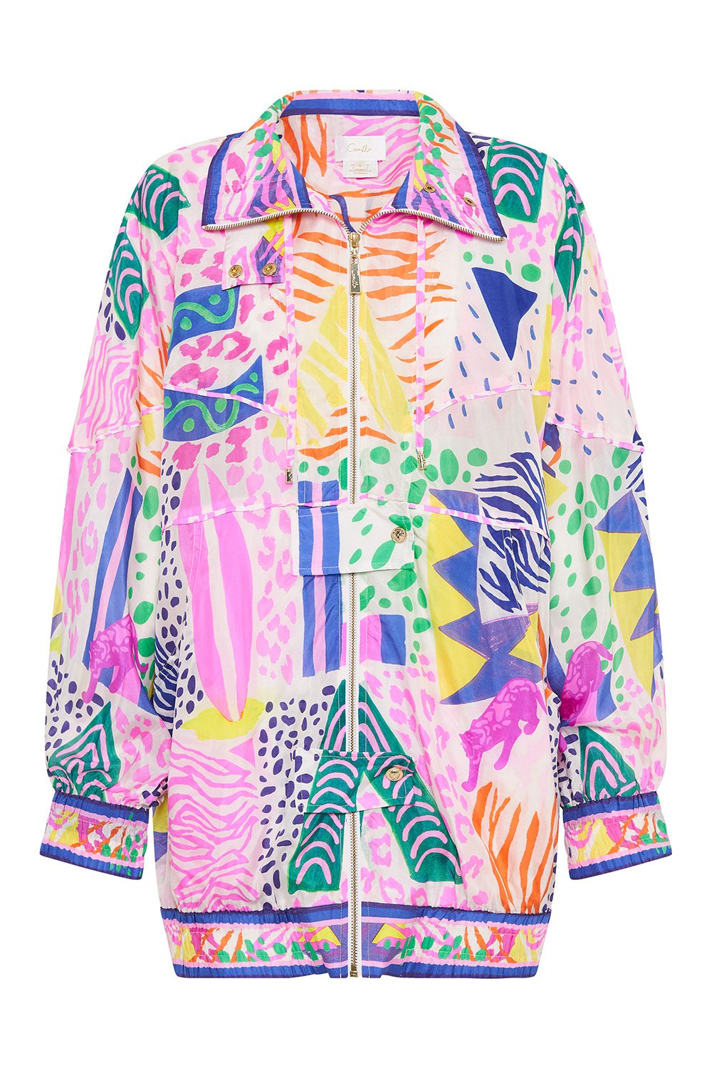 PANELLED YOKE PARKA BONZA BABE