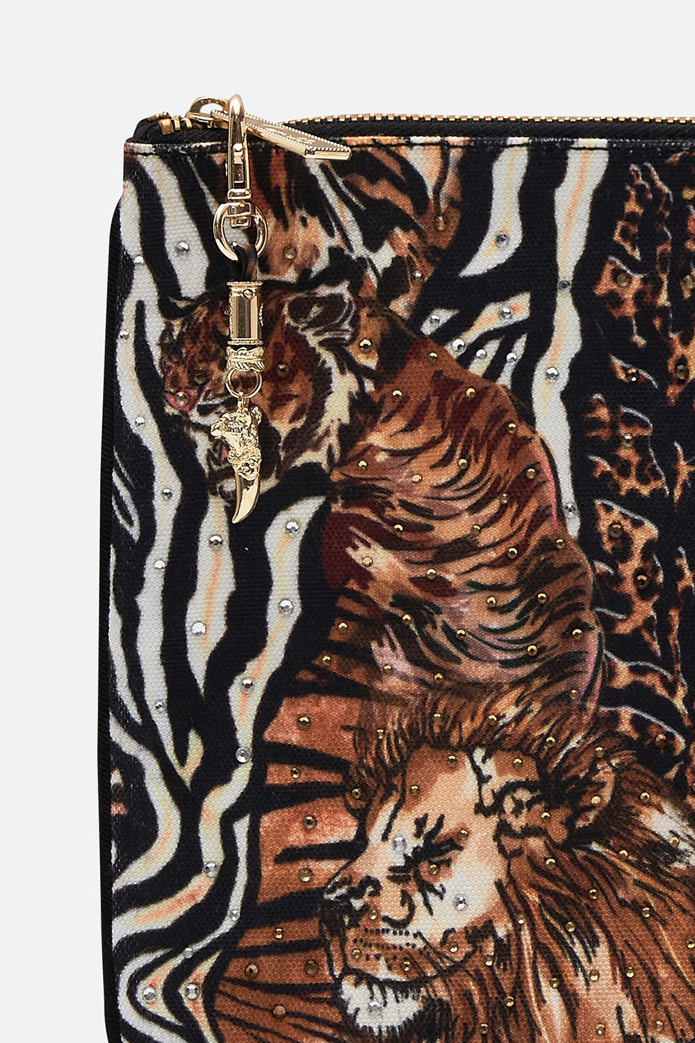 SMALL CANVAS CLUTCH WHATS NEW PUSSYCAT