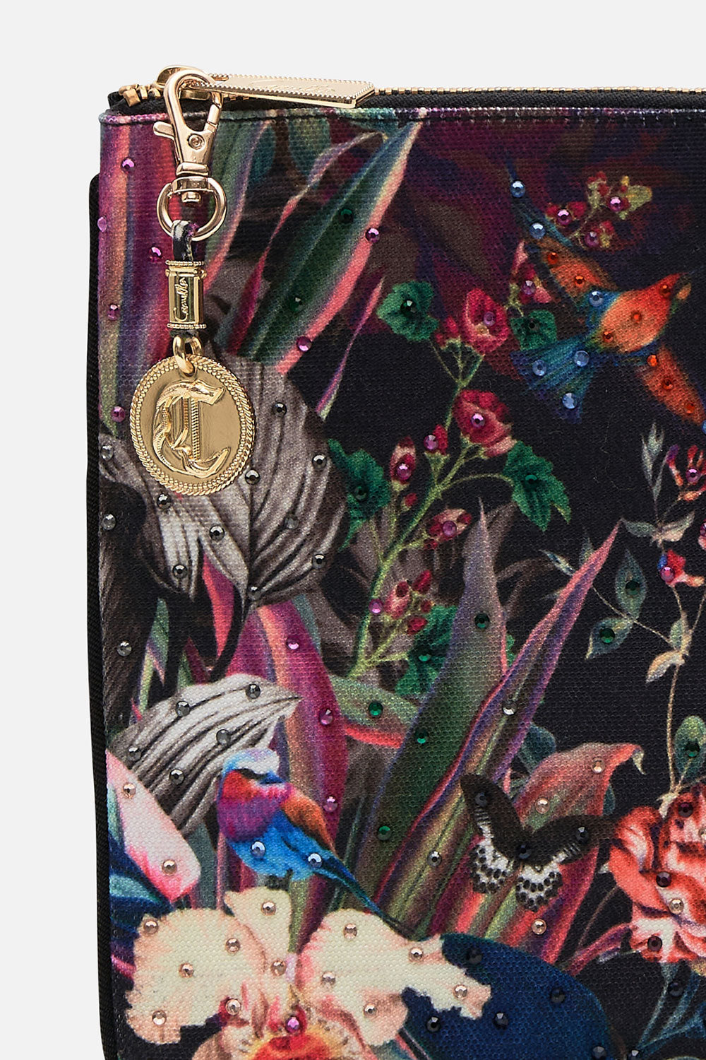 SMALL CANVAS CLUTCH PARADISO PLACE