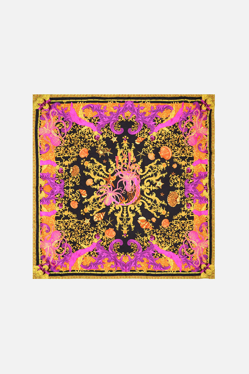 LARGE SQUARE SCARF OCTOPIA