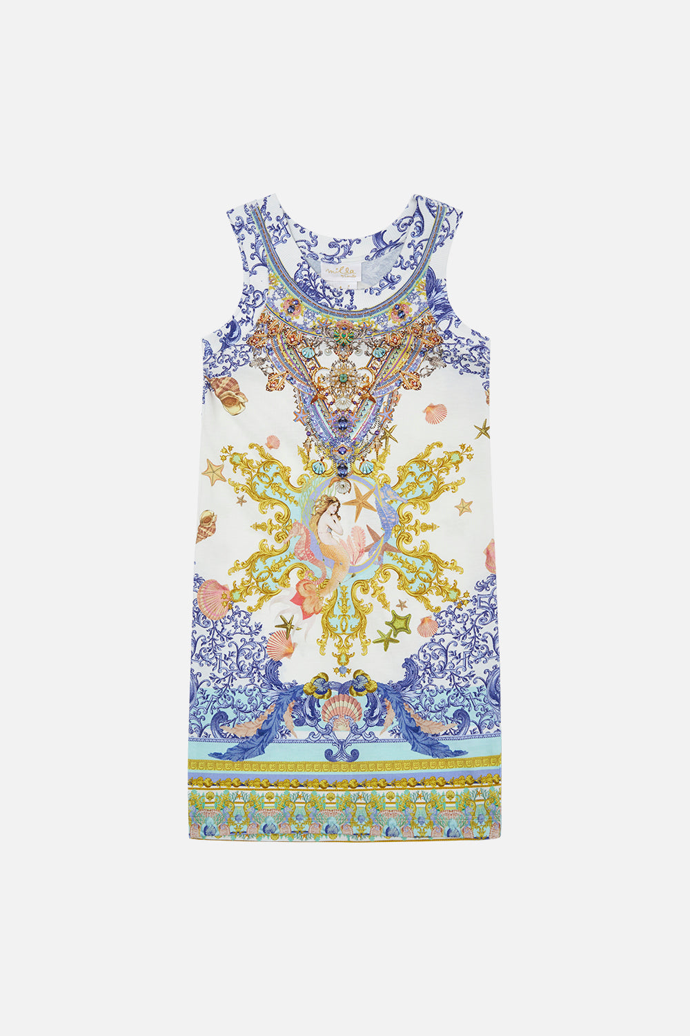 KIDS JERSEY TANK DRESS 4-10 STAR OF THE SEA