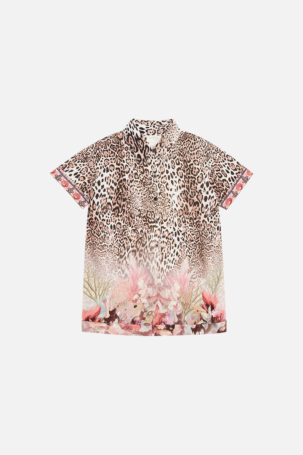 KIDS SHORT BOILER SUIT 12-14 SEAHORSE SONNET