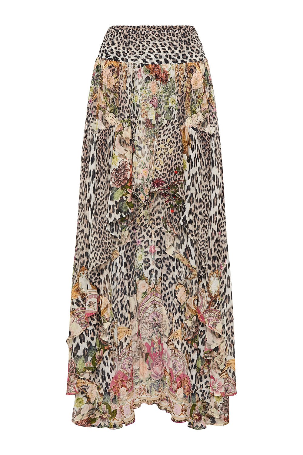 SKIRT WITH DOUBLE LAYER HEM ANARCHY AT ANNABELS