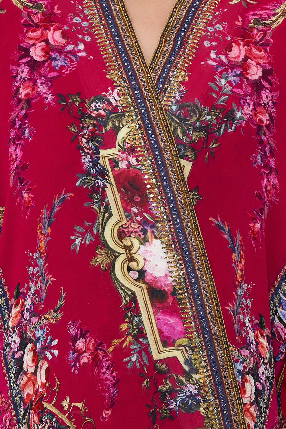 SHORT CAPE BOHEME BLOOMS