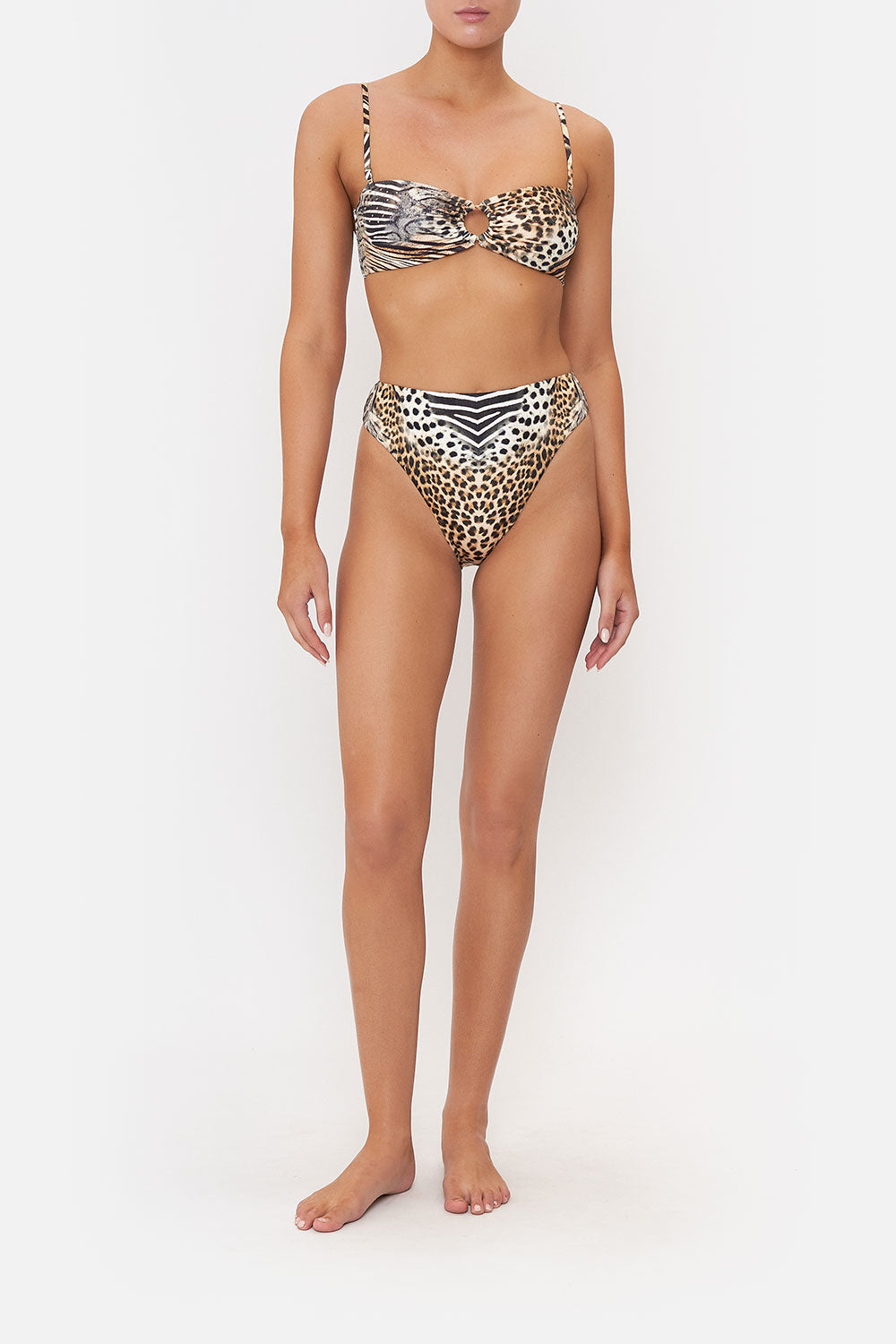 BANDEAU WITH RING FRONT FOR THE LOVE OF LEO