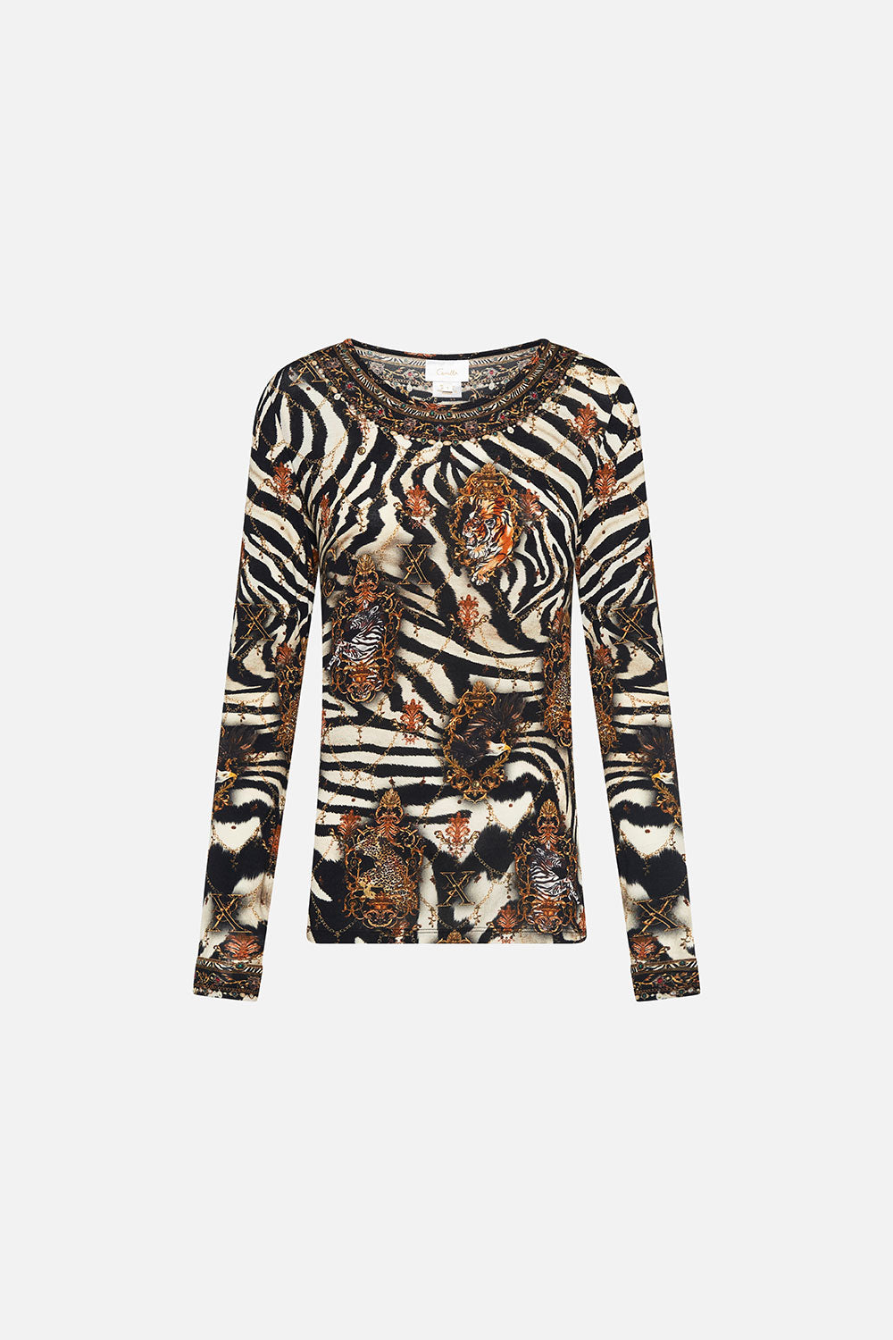 LONG SLEEVE THUMBHOLE TOP KNIGHTS OF JAGGIS TABLE