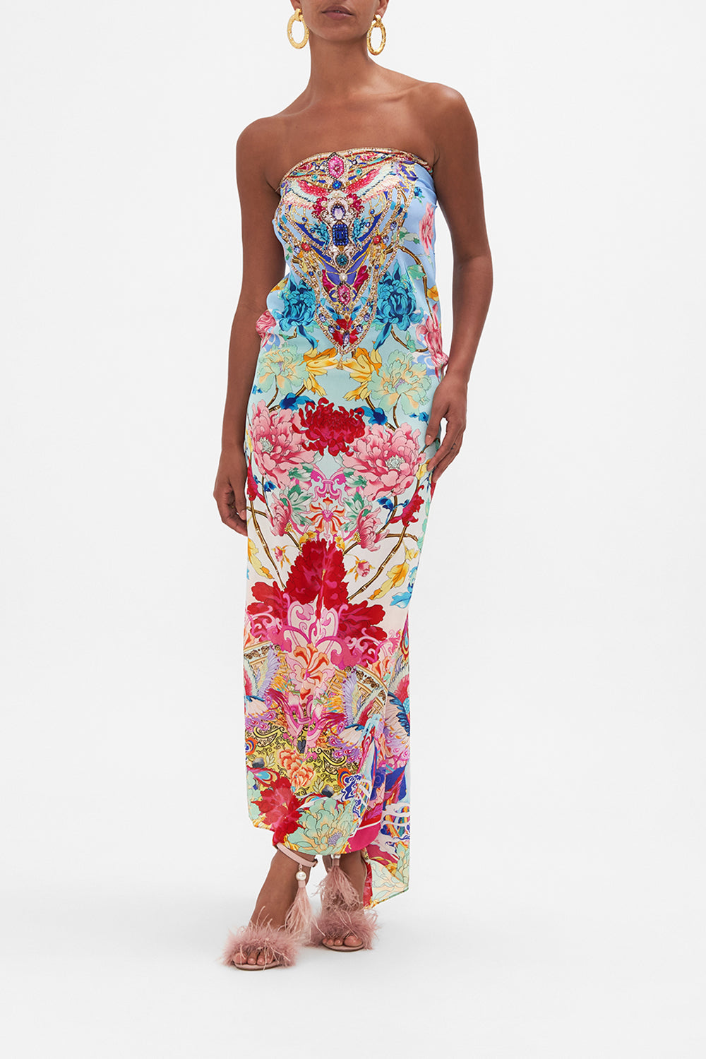 ROUND NECK KAFTAN GO STAG