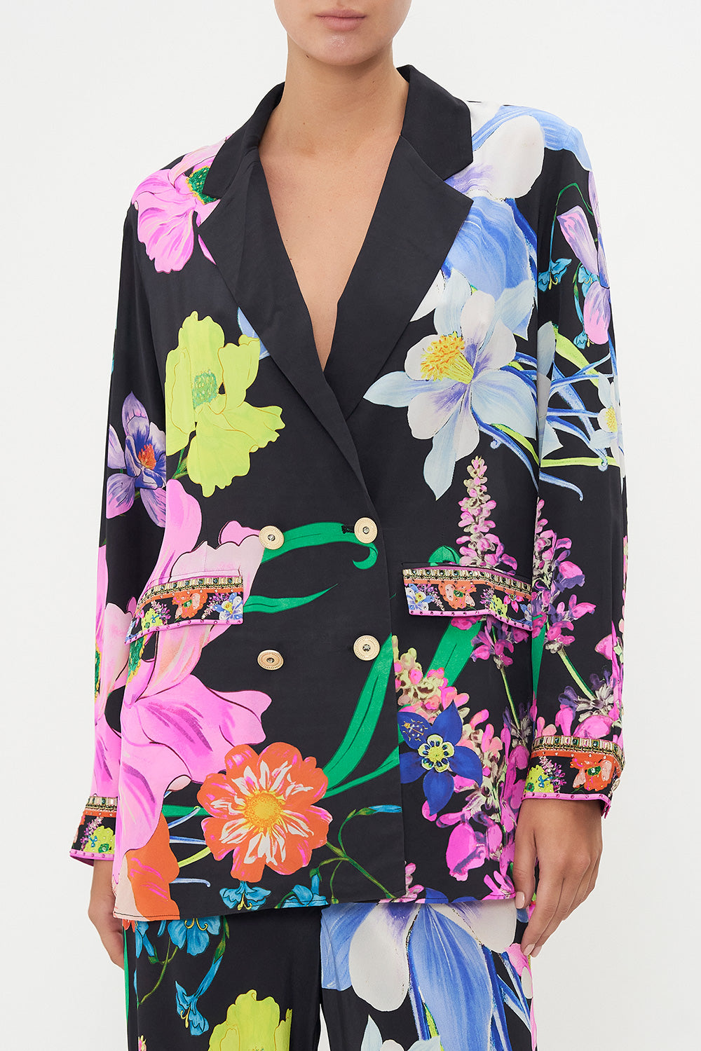 DOUBLE BREASTED SOFT JACKET AWAY WITH THE FAIRIES