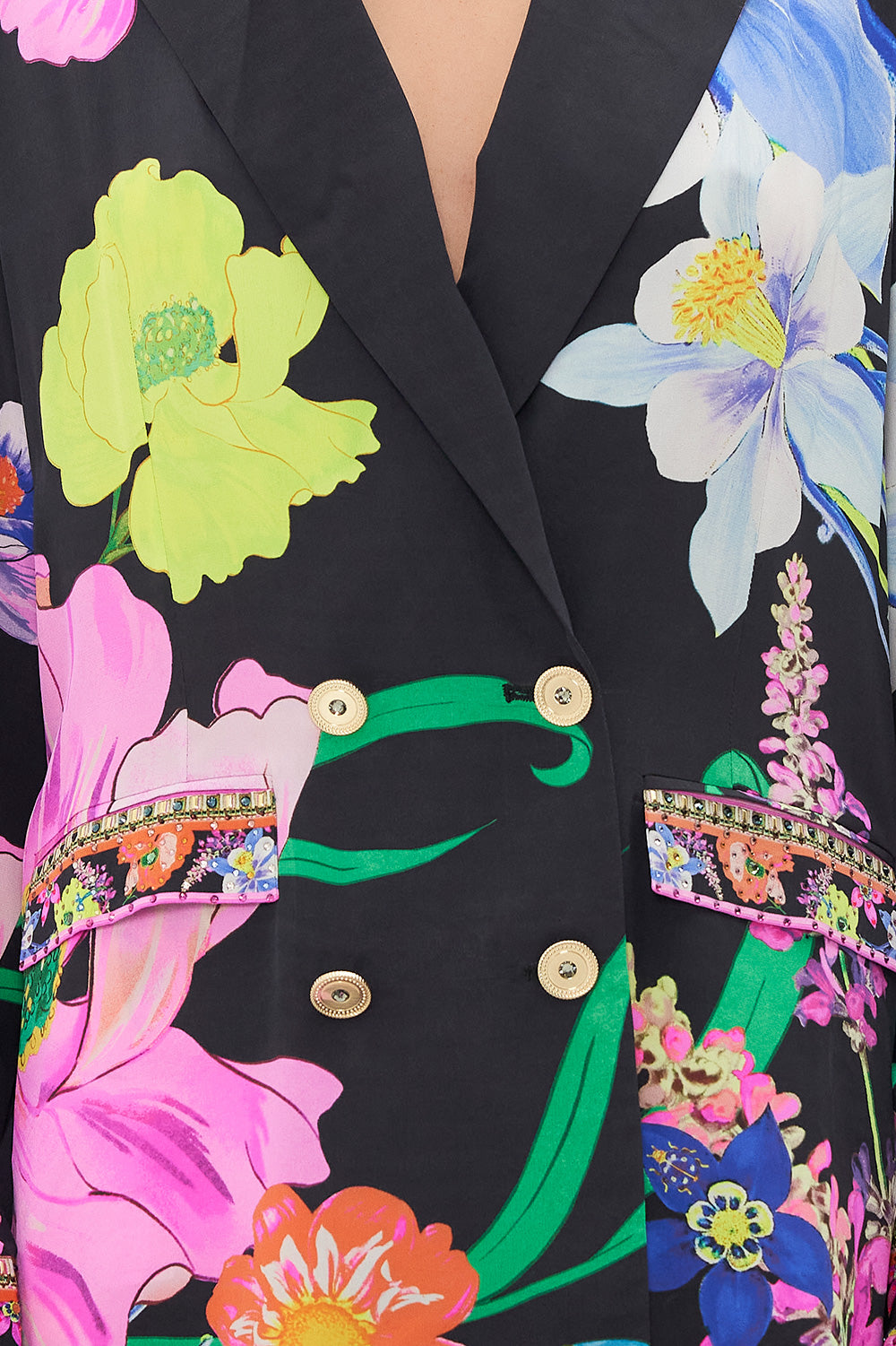 DOUBLE BREASTED SOFT JACKET AWAY WITH THE FAIRIES