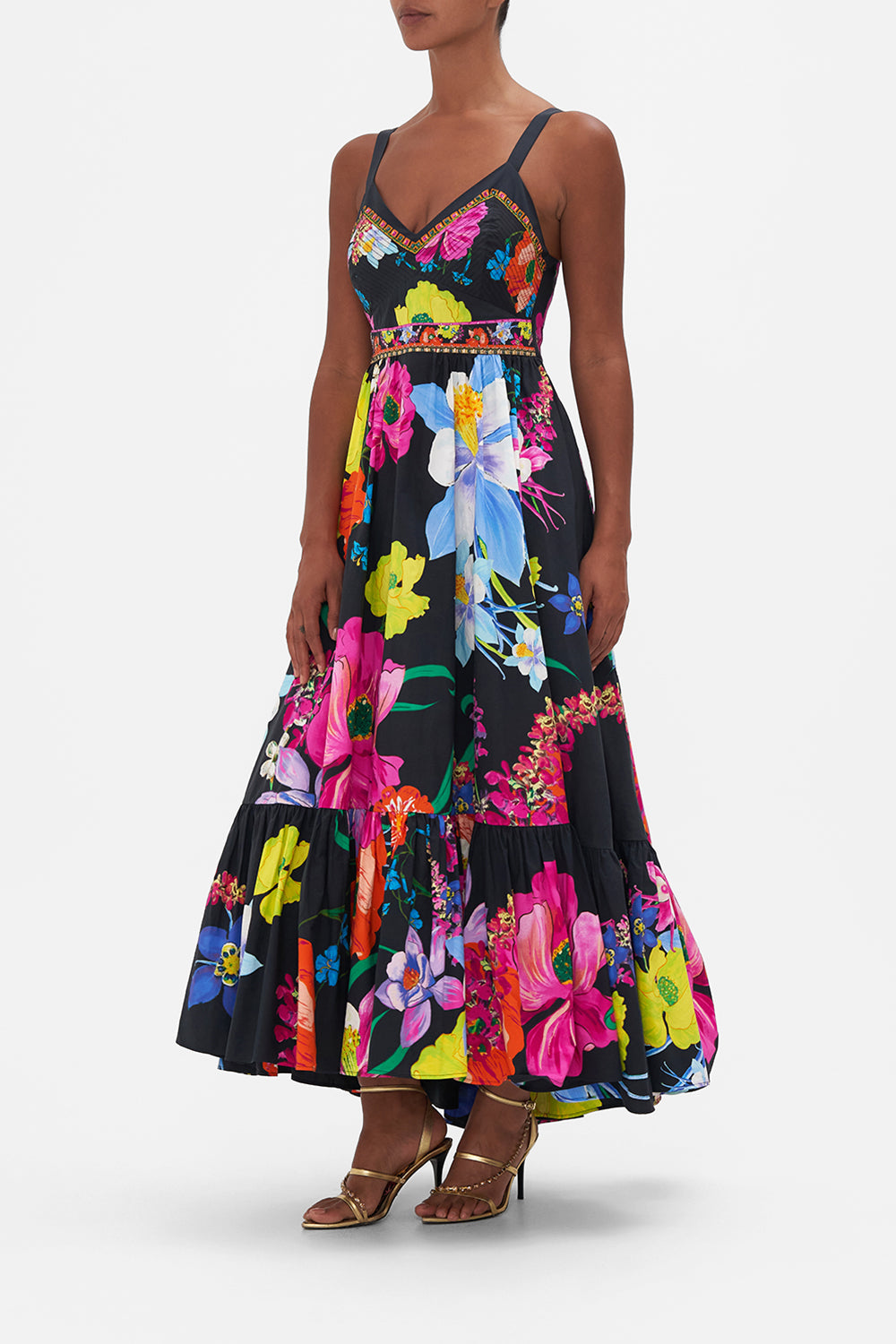 DRESS WITH FITTED BODICE AWAY WITH THE FAIRIES